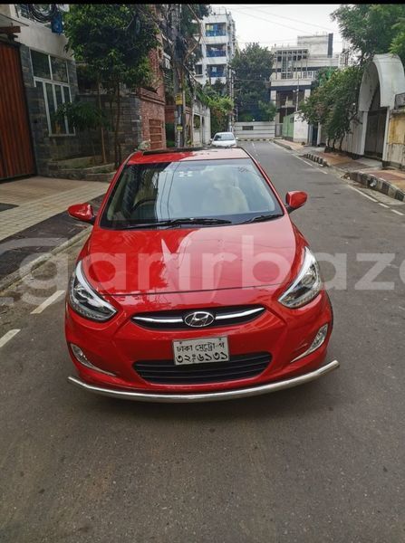 Big with watermark hyundai accent blue sunroof 17 2017 chattagam chattagam 74568